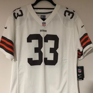Cleveland brown NFL jersey brand new number 33